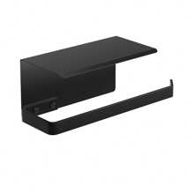 Lux Black Bathroom Set Kit 7 Pieces - Black - View 3