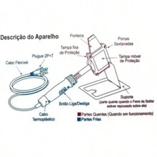 Soldering Iron Model Hatchet 180w - Fame 220v - View 7