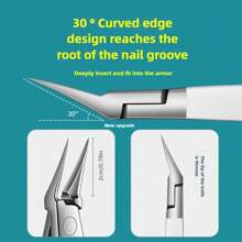 Home Pedicure Set - Professional Grade Nail Clippers, Nail Nipper, Thick Nail Trimmer And Edge Cutter, For In-Grown Toenail Correction, Ergonomic Design, Perfect For Home Manicure & Pedicure, Easy To Use And Clean