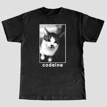 Codeine T-Shirt (1) - Black - View 1