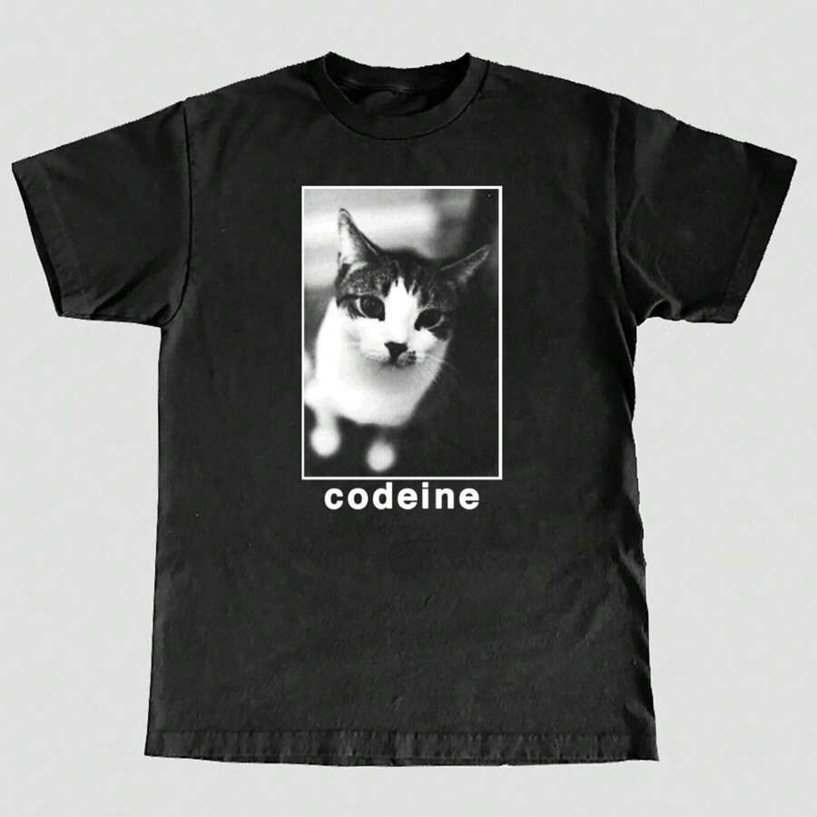 Codeine T-Shirt (1) - Black - View 1