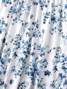 Women's Sweet & Elegant Fashion Versatile Loose Floral Printed A-Line Skirt