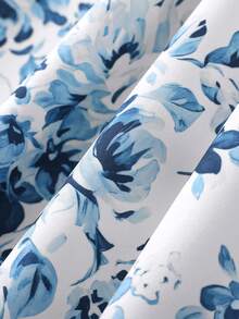 Women's Sweet & Elegant Fashion Versatile Loose Floral Printed A-Line Skirt