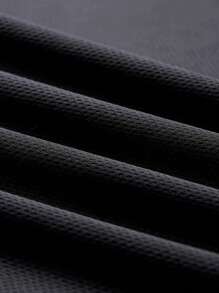 Plus Size Men's Mesh Sports Tank Top, Suitable For Running, Gym Workout, Outdoor Casual Wear