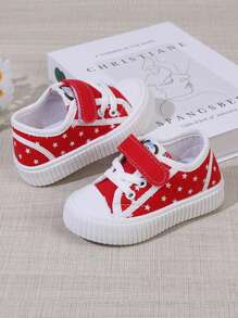 1 par de zapatos deportivos casuales, planos, cómodos y ligeros para bebés, aptos para todas las estaciones