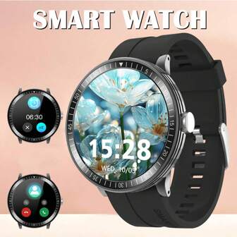 Smartwatch: Wireless Calling/Dialing, Multi-Sport Modes, Incoming Call Alerts & Rejection, SMS Alerts, Message Preview, Customizable Wallpaper, Compatible With IPhone/Android