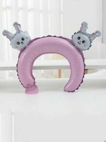 3/9pcs Easter Bunny Ears & Carrot Headband Balloons Set - Assorted Colors, Perfect For Spring Parties & Birthdays