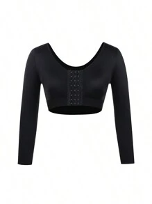 Arm Shaper For Women Post Surgery Arm Lipo Compression Sleeves Slimming Arm Front Closure Shapewear Bra