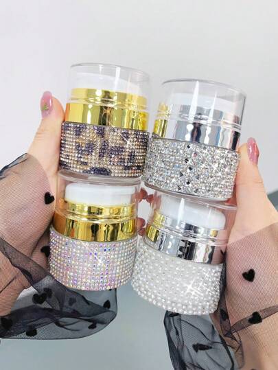 1 زجاجة مستحضرات تجميل قابلة لإعادة الاستخدام سعة 15جم, حاوية كريم/سيروم مطلية بالبرشام، عبوة ملء مضخة لكريم الترطيب/كريم العين قابلة للتعبئة، موزع لوشن محمول لأثناء السفر