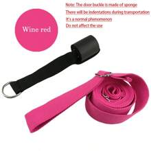 1 Set Door Flexibility Stretching Yoga Stretch Strap Leg Stretcher Strap D-Ring Belt Dance Gymnastics Resistance Fitness Gym Bands - Multicolor - View 12