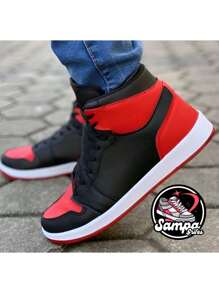 Men's Women's Casual High-Top Basketball Boot Sneakers Mj 1 Boot Various Colors 34 To 43 Chicago - Chicago - Xem 1