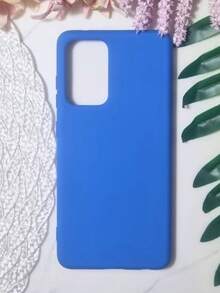 Case For A52 / A52s - TPU With Velvety Interior For Cell Phone - Protection And Elegance - Azul Turquesa - 查看 1