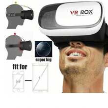 Lentes Realidad Virtual Vr Box P. Móvil 6 PuLG - Blanco - Ver 5