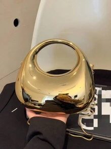 Nova bolsa feminina transversal de corrente da moda bolsa de jantar de acrílico colorido doce