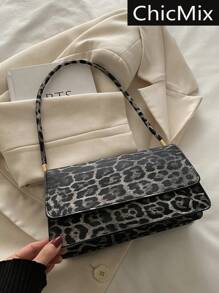 Simple Chic Plain Retro Elegant Shoulder Bag - Multicolor - View 1