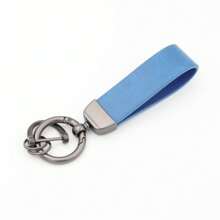 1 件装简约 PU 皮革钥匙扣女士男士汽车钥匙圈链扣钥匙带腰包钥匙圈商务派对珠宝礼品，浴室架子，衣架挂钩，墙画，白色挂钩，黑色，粘性墙挂钩，钱包挂钩墙壁，壁挂，相框挂钩 - 彩色 - 查看 11