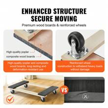 Heavy Duty Furniture Appliances Rollers, 400-1000 Lbs Load, 4 Strong Feet, 4 Locking Swivel Wheels, Extendable Appliance Rollers Mobile Washing Machine Base, Fridge Stand Dolly Movers For Refrigerators, Dryers, Dishwashers, White, Black - Wood,1000lbs - View 4