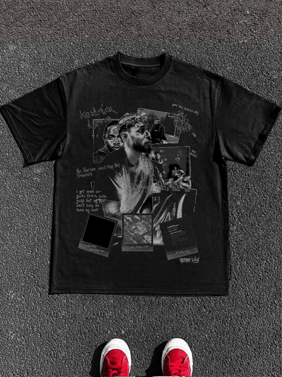 Size Plus  1 Pcs 100% Cotton Singer Portrait Print T Shirt Tops TEE 220g Heavy Cotton T Shirt