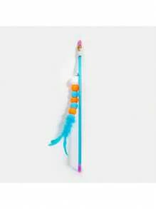 Interactive Cat Toy With Elastic Rope And Imitation Caterpillar Design - Promotes Exercise And Mental Stimulation For Cats