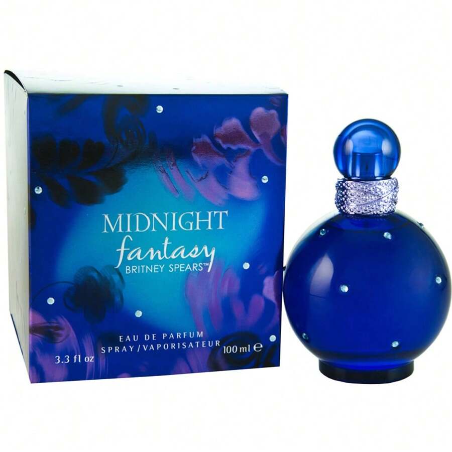 Britney Spears Midnight Fantasy Eau De Parfum 100ml Spray For Her - Floral Fruity - View 1