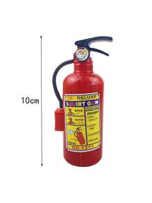 1pc Firefighter Cake Decoration Ornament Fire Extinguisher Water Gun Fire Truck Aerial Rescue Vehicle Baking Birthday Ornament Cake Decoration Inserts