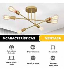 Chandeliers - Gold - View 2