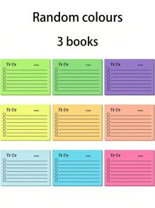 Colourful Sticky Notes Stickers,Creative Sticky Note Book For Students,Pasteable Plan List Book,Horizontal Line Notebook,Can Be Pasted Multiple Times,Colourful Macaroon Collection Note Pads,Inspirational Memos,Cute Motivational Note Pads,Thank You Note Pads,Multi-Purpose Sticky Notes Gifts Birthday Graduation Room Decor Home Decor Wall Decor Bathroom Decor Bedroom Decor Room Decoration Stuff Living Room Decor House Decor Home Decor Living Room Wall Paper Personalised Stickers - Різнокольоровий - Переглянути 10
