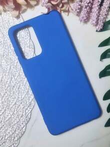 Case For A52 / A52s - TPU With Velvety Interior For Cell Phone - Protection And Elegance - Azul Turquesa - 查看 2