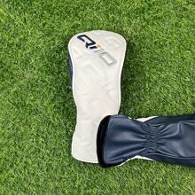 Golf Club Cover PU Leather Soft Waterproof Golf Wood Cover, For Driver, Fairway, Hybrid - Black - View 5