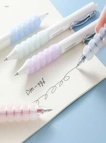 6pcs High Color Value Soft Grip Sheath Press Neutral Pen Ins High Color Value Simple Tomatoes On Sticks Soft Sheath Pressure Relief Brush