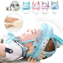 Baby Helmet Adjustable Head Protector Crawling Walking - Royal Blue - View 2