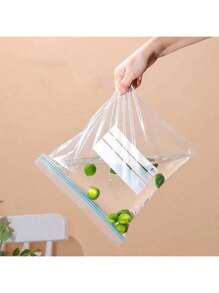 Airtight Food Bag Household Thickened Food Airtight Bag Refrigerator Storage Bag With Airtight Plastic Bag Food Delivery Bag Moisture-Proof Bag Reusable Plastic Bag Dry Fruit Airtight Storage Bag