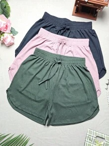 Women Shorts - 軍綠色 - 查看 1