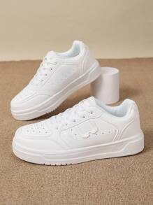 Chaussures de couple, taille 36-45, chaussures décontractées pour femmes et chaussures de sport pour hommes, chaussures plates à lacets à semelle souple et confortable pour hommes, baskets légères basses pour un port quotidien