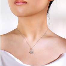 New Classic Twelve Constellation Series Capricorn Pendant Necklace S925 Silver Inlaid D-Color Moissanite
