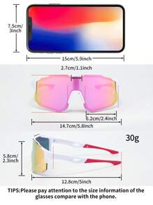 2pcs Y2K Style Plastic Sports Cycling Wrap-Around Fashion Glasses For Women, Suitable For Daily Wear, Photography, Shopping, Cycling, Skiing And Other Occasions For Summer Beach Vacation,Outdoor,Travel