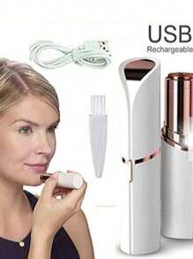 Depiladora Facial Eléctrica Recargable. - Multicolor - Ver 5