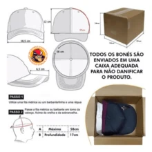 90's Dolphin Straight Brim Cap, Men's And Women's, Embroidered With Adjustment - 淺藍色 - 查看 5