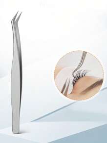 Eyelash Extension Tweezers Makeup Stainless Steel Eyelash 3D Accurate Clip - Multicolor - View 12