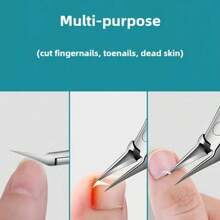 Home Pedicure Set - Professional Grade Nail Clippers, Nail Nipper, Thick Nail Trimmer And Edge Cutter, For In-Grown Toenail Correction, Ergonomic Design, Perfect For Home Manicure & Pedicure, Easy To Use And Clean