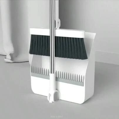 Juego de escoba y recogedor, escoba y recogedor de alta calidad transparentes y gruesos para limpieza del hogar al por mayor