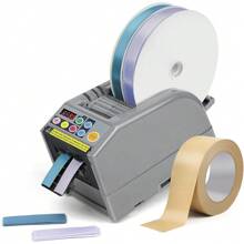 Ribbon Cutting Machine, Automatic Tape Dispenser, 999mm Precision Cut, Ideal For Shipping, Schools, Restaurants, Business & Home - 1 - Xem 8