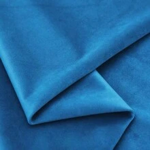 Tela de terciopelo suave y elástica de poliéster de lujo en múltiples tamaños, apta para costura, ropa, manualidades, cubiertas de mesa, juguetes, cortinas, Navidad, decoración del hogar DIY