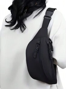 Bolsa Pochete Feminina AntiFurto Resistente Impermeável Alça Transversal Porta Celular Dep Bag