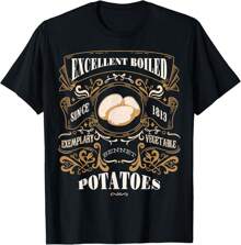 Excellent Boiled Potatoes Pride & Prejudice Jane Austen Meme T-Shirt.Jpg