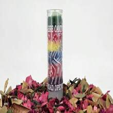 AROMATIC CANDLE Opens Paths Of 7 Colors - Apricot - View 2