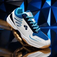 Vogue Beast Island 正品男女款羽毛球鞋，轻便、透气、防滑、耐磨、超轻，适合户外运动、跑步、学生和比赛训练，情侣款设计