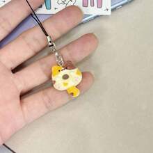 Colgante de teléfono con diseño de gato, adorno estético y kawaii con colgantes hechos a mano lindos, decoración para teléfonos, cámaras, tabletas, bolsos, regalos para madres, familia, amigos, cumpleaños, vacaciones, cadena de teléfono
