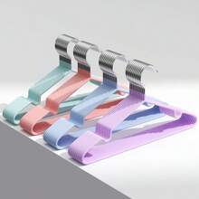 10/20/40Pcs/Set Anti Slip Dipping Adult Clothes Hanger, Dormitory Home Clothes Rack, Dry And Wet Dual-Use Anti Slip Clothes Hanger - Multicolor - View 12