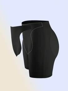1pc Women Slimming Waist Seamless Butt Lift Shapewear Padded Dress Enhancer Body Shaper, Christmas Dress Undergarment Tummy Control Flat Belly Sheath Pants Underwear Shorts Lingerie Briefs Waist Trainer Buttocks Padding Fake Pad Hip Shaper